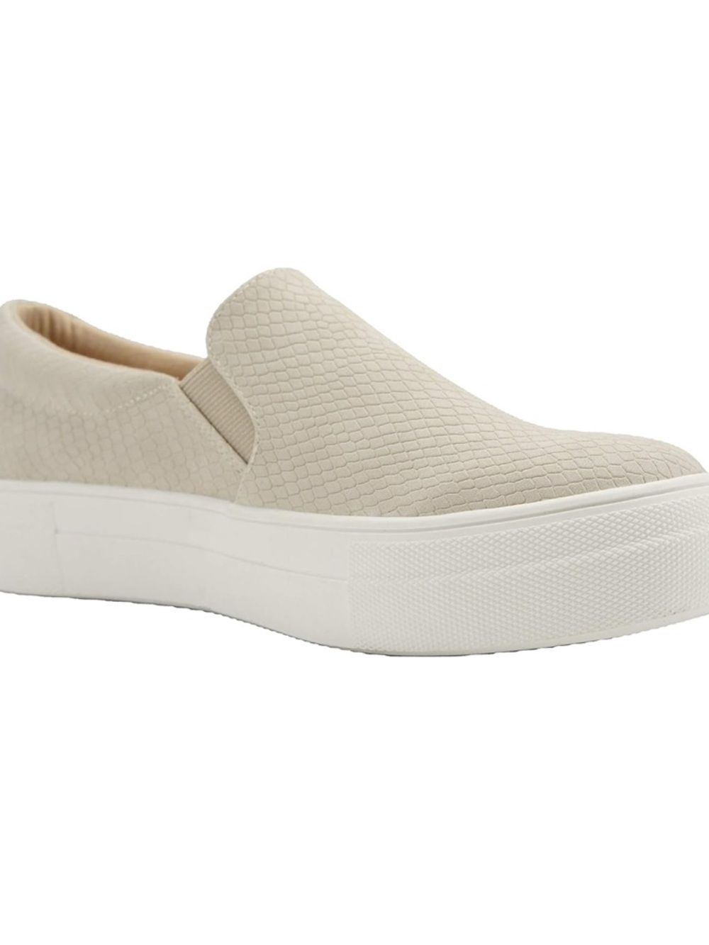 SODA Women's Platform Slip on w/ Cushion Foam: HIKE in LT-Stone Cobra - New - Picture 2 of 4